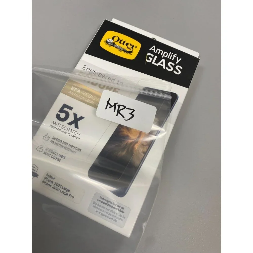 NEW Otterbox Phone Screen Protector iPhone 2021 Large + Large Pro Amplify Glass